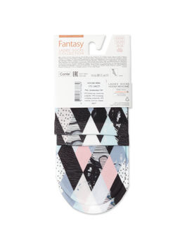 Цена за 2 пары. Носки Классические CONTE Носки с принтом FANTASY 70 mix - Conte elegant фото 62