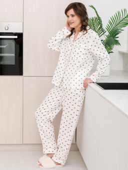 Брюки из муслина с принтом - Stilla фото 3