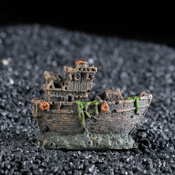 Аквариумный декор Корабль малый, 7,5 х 5,3 х 2,5 см - Simaland фото 2