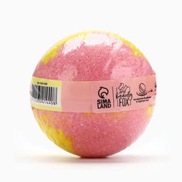 Бомбочка для ванны «Сладкая дыня», 130 г, аромат дыни, BEAUTY FOX