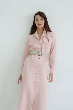 Платье-рубашка с английским воротником - Martichelli фото 377