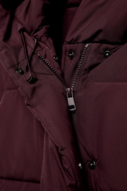 SHORT WATER-REPELLENT WINDPROOF HOODED ANORAK - Zara фото 11