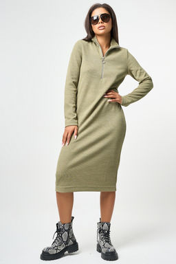 Платье теплое с длинным рукавом - Fly фото 20