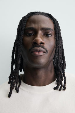 SUDADERA BOXY FIT ESTRUCTURA / Beige claro - Zara фото 6