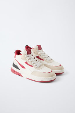MULTI-PIECE HIGH TOP SNEAKERS - Zara фото 2