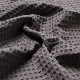 Полотенце вафельное LoveLife Waffle gray 100×150 см, хлопок 100%, серое