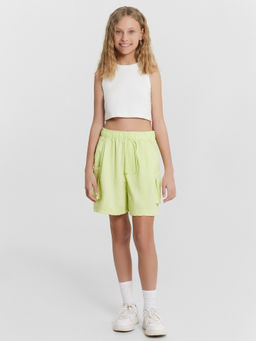 Шорты для девочек салатовые - Mark formelle фото 3