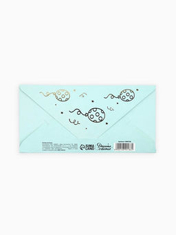 Цена за 10 шт. Конверт для денег «Сюрприз», зайчик, тиснение, 16.5×8 см