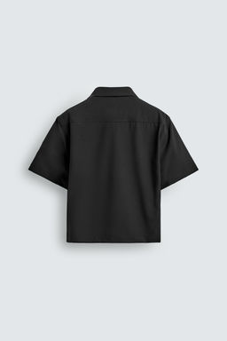 CAMISA T?CNICA RELAXED FIT / Negro - Zara фото 8