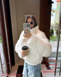 Шуба женская из искусственного меха