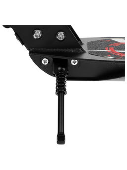 Самокат городской GRAFFITI Technology 200, складной, колёса PU 200 мм, ABEC 7, амортизатор задний, чёрный