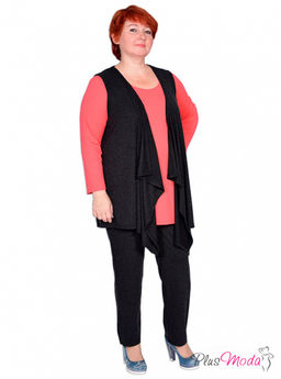 Жилет Модель №161 размеры 50-74 - Plusmoda фото 7
