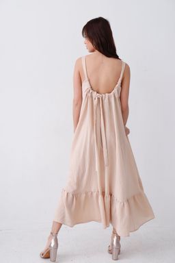 Платье Мальдивы для пляжа и фотосъёмки в цвете экрю - Martichelli фото 12