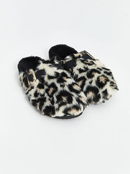 Leopar Desenli Kad?n Ev Terli?i