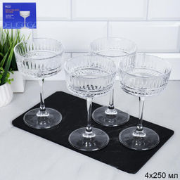 Бокал 4 штуки 250 мл / DSJ0231 /уп 6/