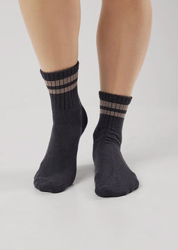 CLE Носки жен.Д2223 блеск вискоза чёрный - Clever wear фото 3