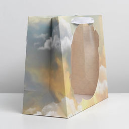 Пакет ламинированный с пластиковым окном Нимфа, 32,5 26,5 13,5 см - Дарите счастье фото 9