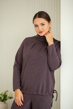 Джемпер АА-84т горький шоколад - Took a look фото 2