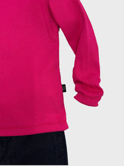 Джемпер для девочки 22-0360 малиновый - Mini maxi фото 4