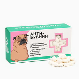 Драже Конфеты - таблетки Анти-бубнин: 100 г
