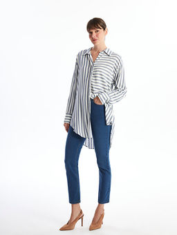 Straight Fit Kad?n Jean Pantolon