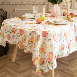 Скатерть «Доляна. Персики», 145×220 см