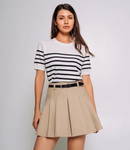 Юбка #КТ8668, бежевый