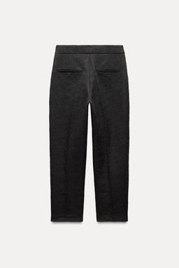 JACQUARD CROPPED TROUSERS - Zara фото 4