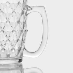 Кружка «Афродита», 350 мл, стекло, прозрачная