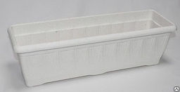 Ящик балкон.11л. мрамор с дренаж.решеткой 705*155*150 (1упак/20шт)