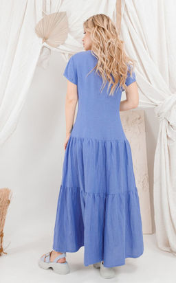 Платье AMORI 9650 василек  фото 2