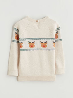 Bisiklet Yaka Erkek Bebek Kazak