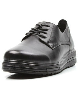 03-5066 BLACK Полуботинки женские (натуральная кожа) - Фабричный китай фото 6