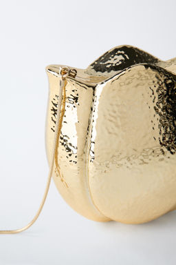 BOLSO TULIP?N / Oro - Zara фото 3