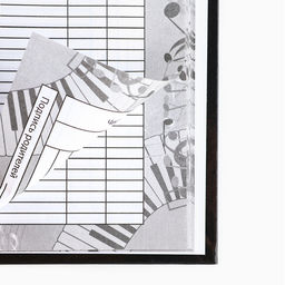 Дневник для музыкальной школы твердая обложка 40 л. «Золотой скрипичный ключ»