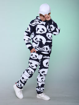 Костюм "Лаванда-1" Темно-синий (панда)