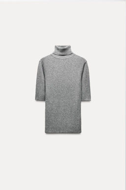HIGH NECK KNIT TOP - Zara фото 4