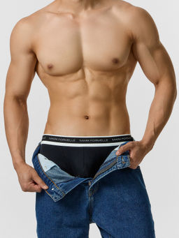 Цена за 2 штуки! Трусы мужские анатомические черные - Mark formelle фото 6