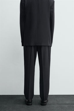 PINSTRIPED SUIT TROUSERS - Zara фото 3