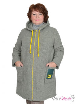 Куртка-пальто Модель №765 размеры 44-84 - Plusmoda фото 7