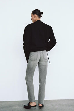 TRF MOM FIT HIGH-WAIST JEANS - Zara фото 46