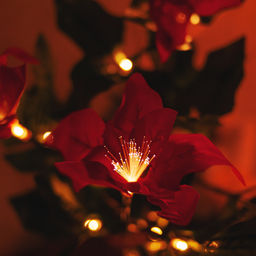 ULD-T2850-020/SNA/3AA WARM WHITE IP20 XMAS STAR Дерево светодиодное Рождественская звезда, на батарейках 3АА (не в/к), 20х50см. 20 светодиодов. Теплый белый свет. TM Uniel