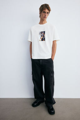 Camiseta con estampado Loose Fit - H&m фото 3