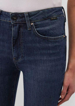 Viola Gold Premium Gece Mavisi Jean Pantolon  фото 7