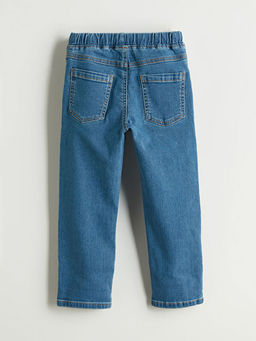 Beli Lastikli Erkek ?ocuk Jean Pantolon