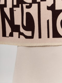 в составе ШЕРСТЬ  и КАШЕМИР Большой, мягкий, теплый  двусторонний палантин - Tantino фото 5