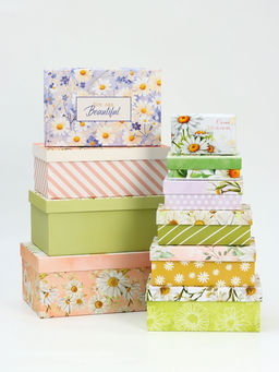Набор подарочных коробок 10 в 1 «Самой нежной», 32.5×20×12.5 - 12×7×4 см