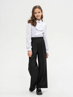 Школьные брюки для девочки Mooriposh, модель 0433