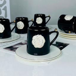 Чайный набор 12пр. 220 мл в под.уп.(х6)Фарфор арт.133-458