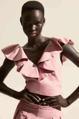 Top con volantes - H&m фото 2